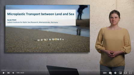 Microplastic Transport between Land and Sea